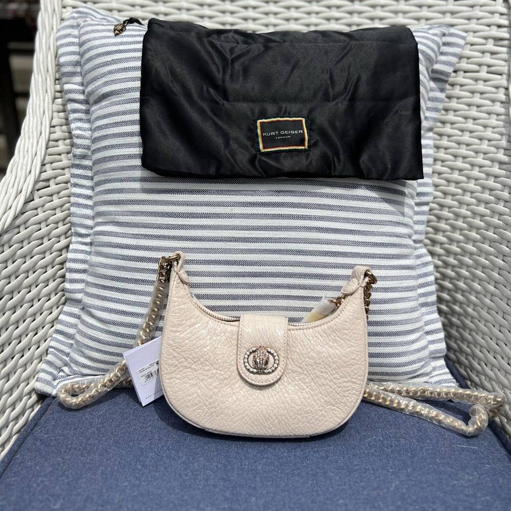Kurt Geiger London Chelsea Small Hobo Crossbody Bag - Picture 1 of 11